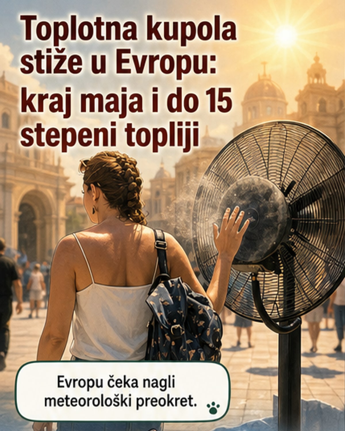 Европа под топлотном куполом