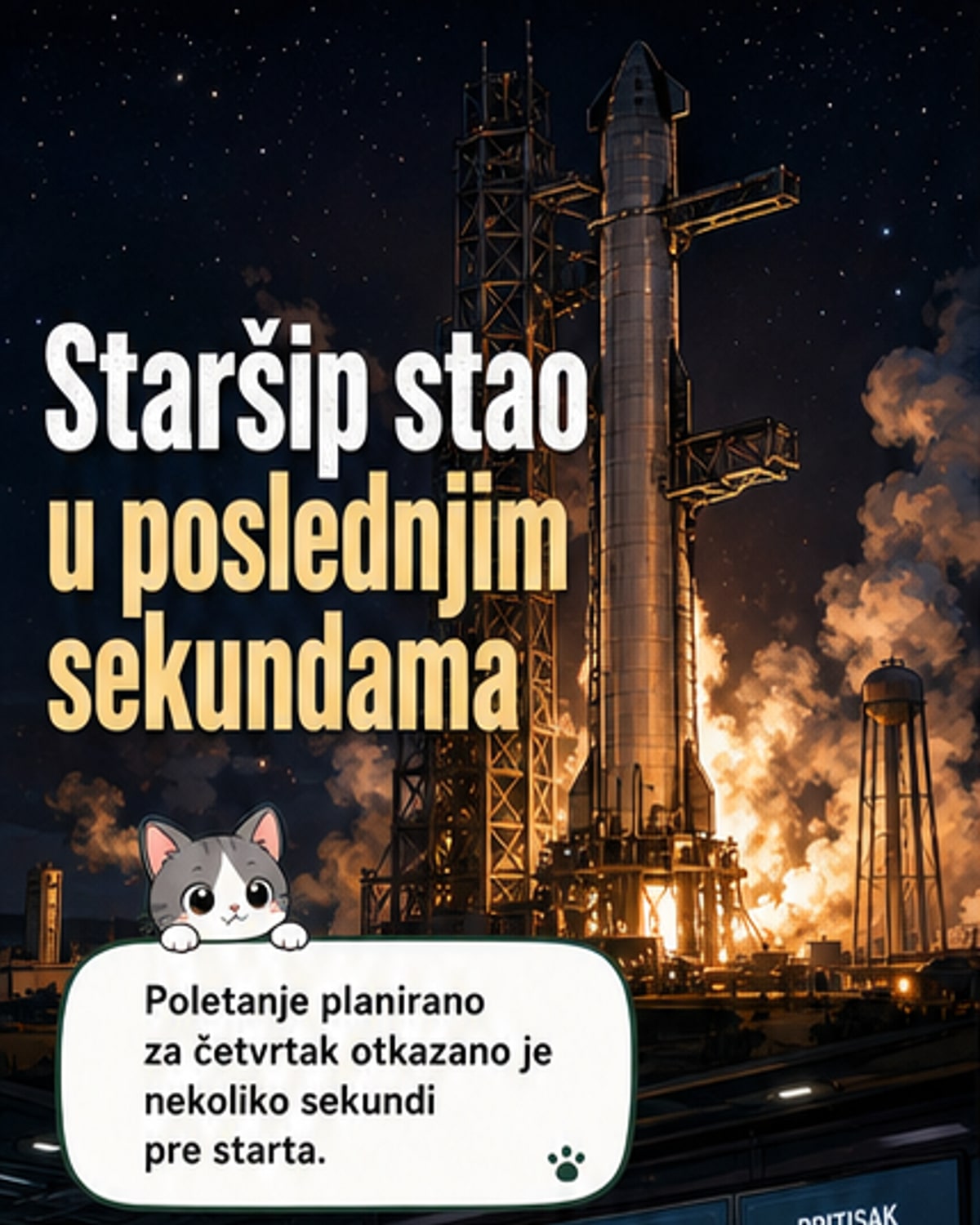 Maksova raketa ponovo pokušava