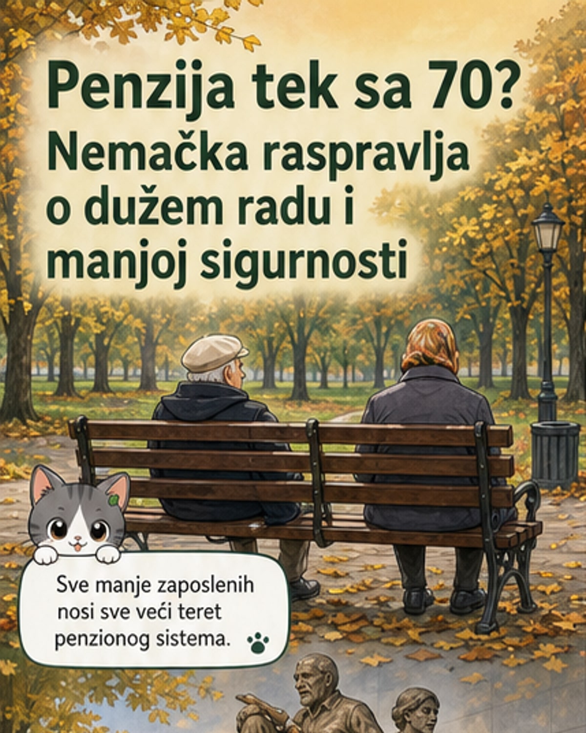Пензија у Немачкој: 70 година и мање новца?
