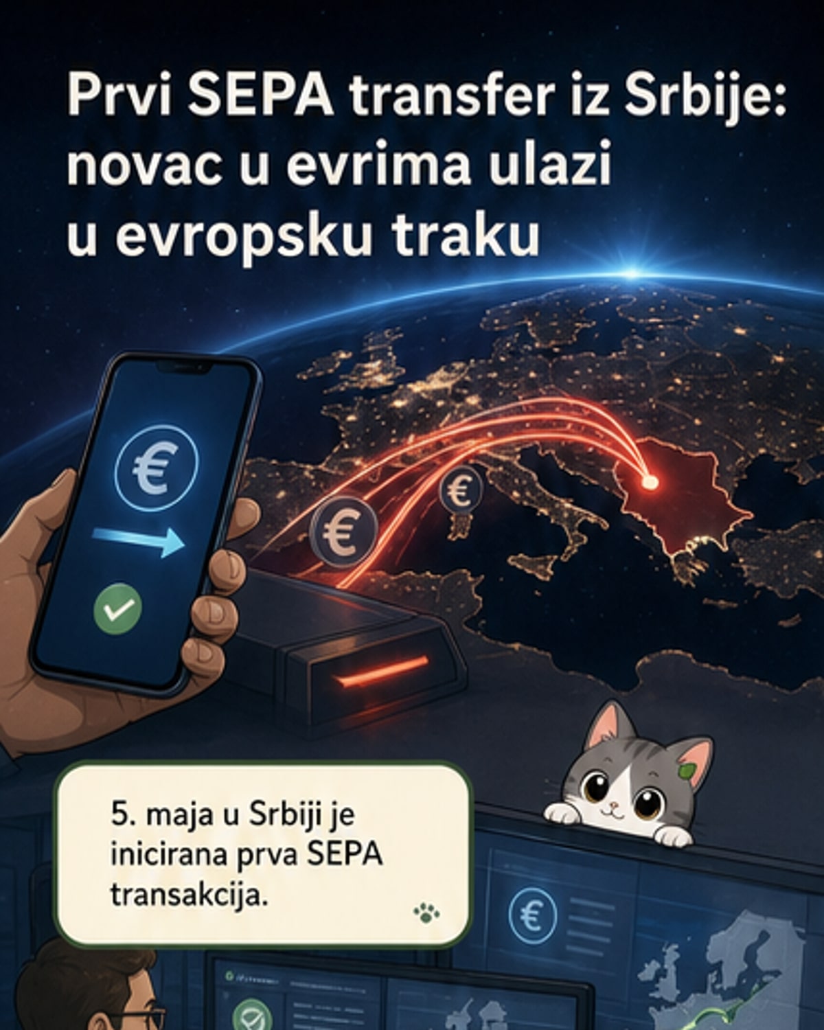 Србија у Европском платном систему