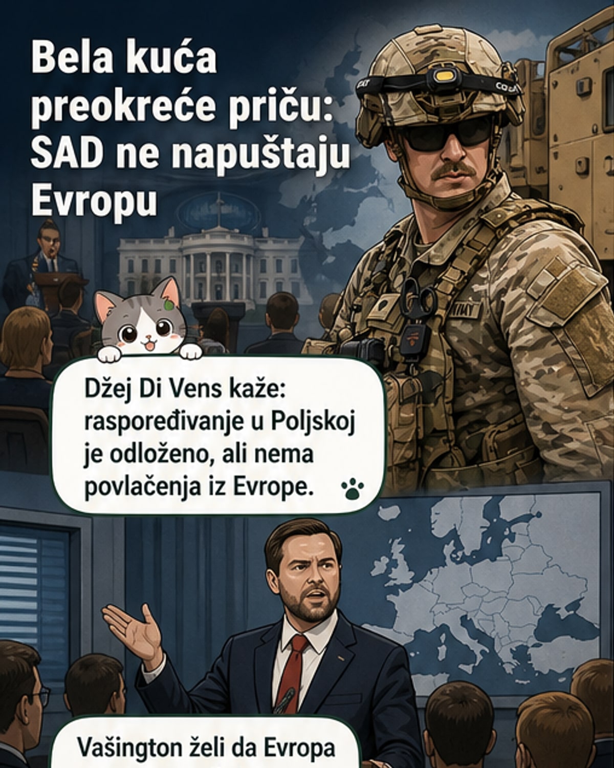 Америка ипак не повлачи војску из Европе