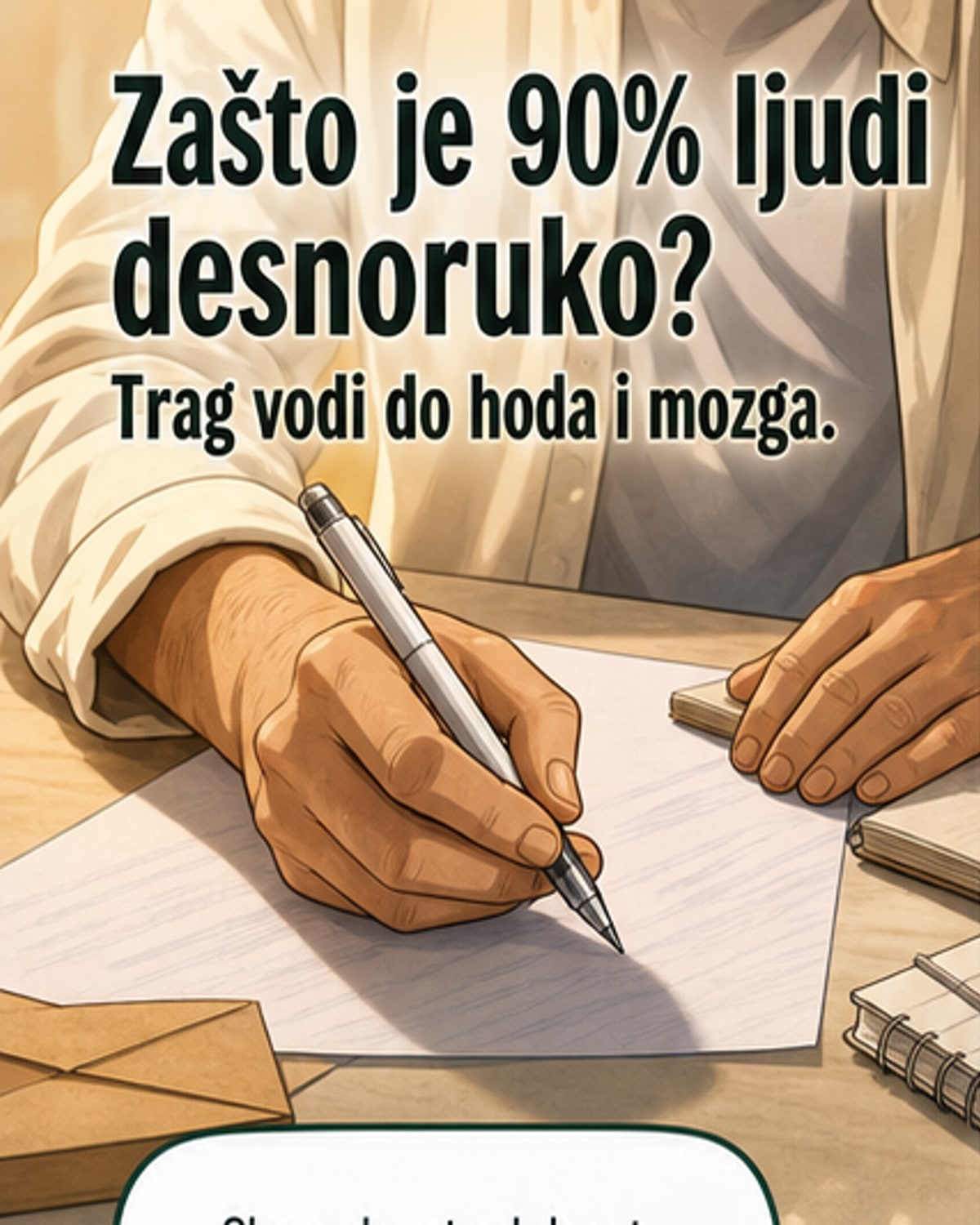 Зашто је више дешњака него левака?