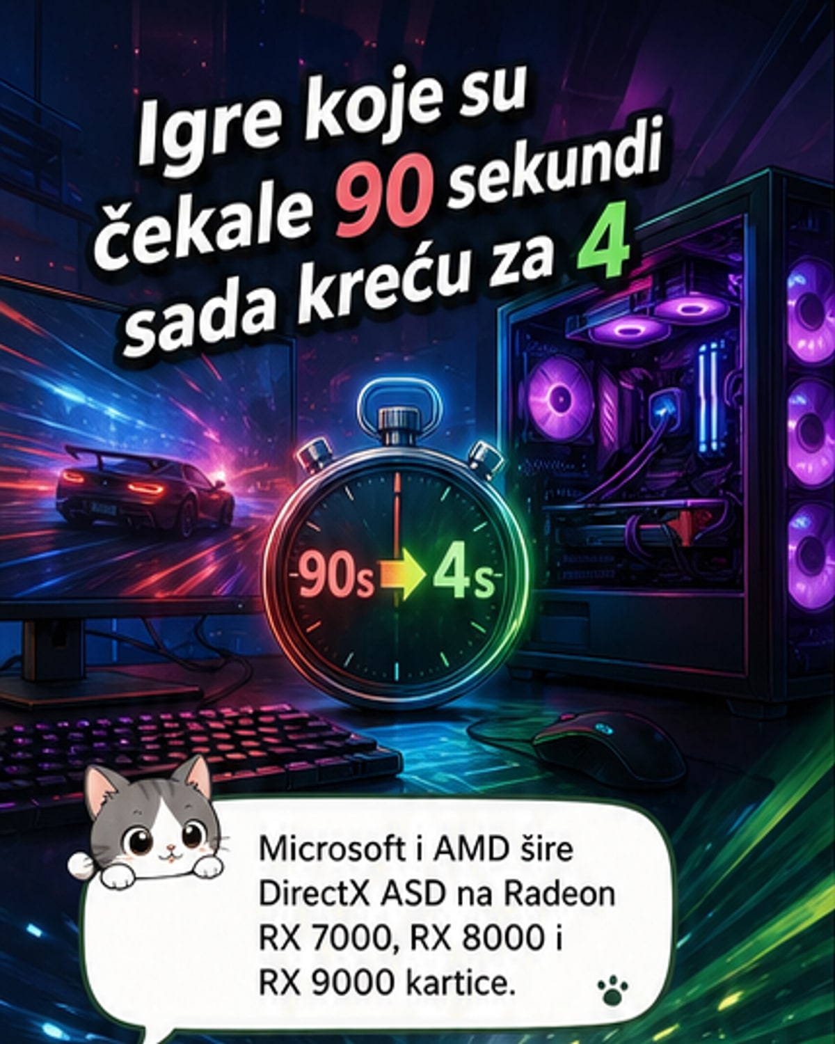 Igre se učitavaju za 4 sekunde