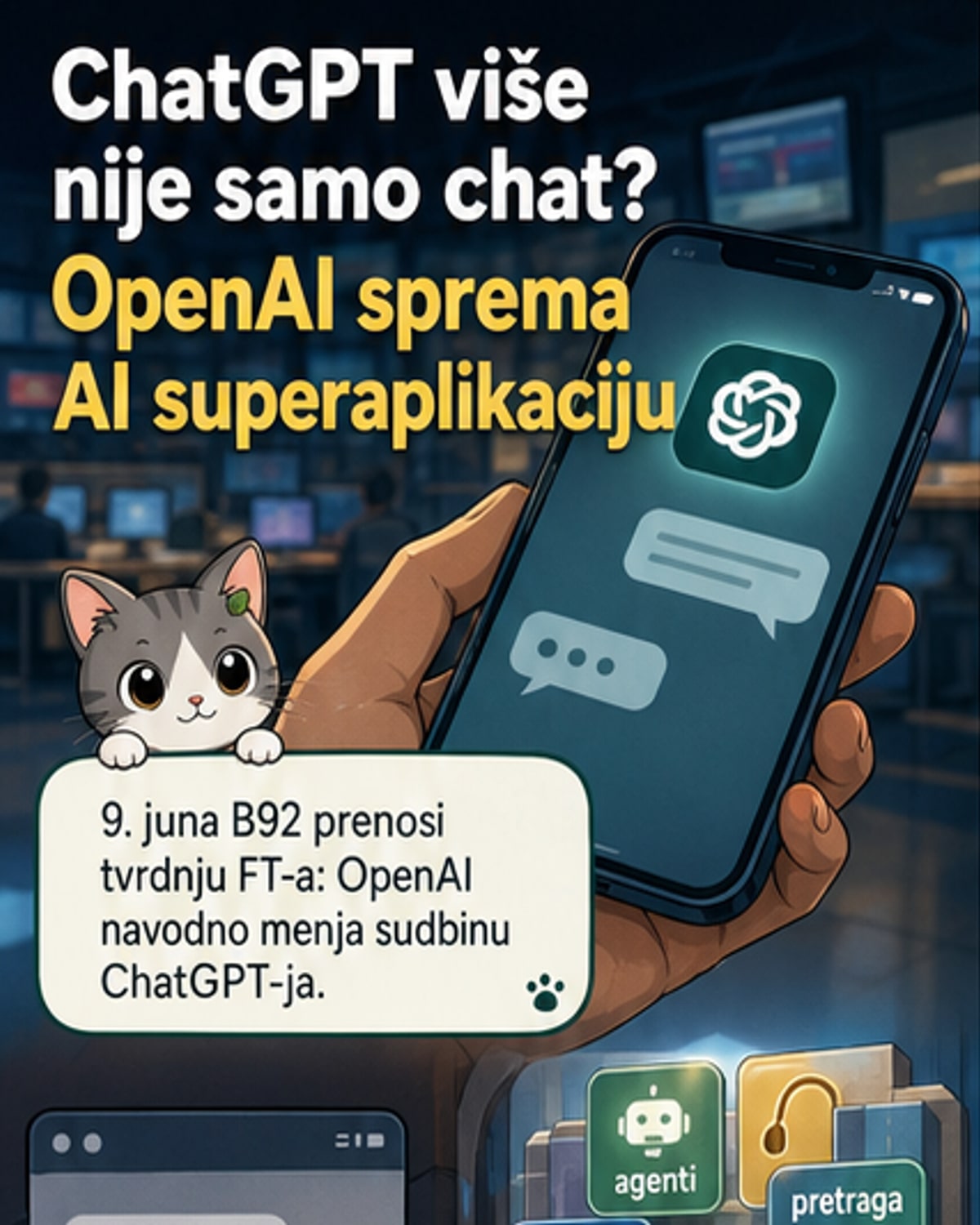 ChatGPT više nije budućnost OpenAI-ja