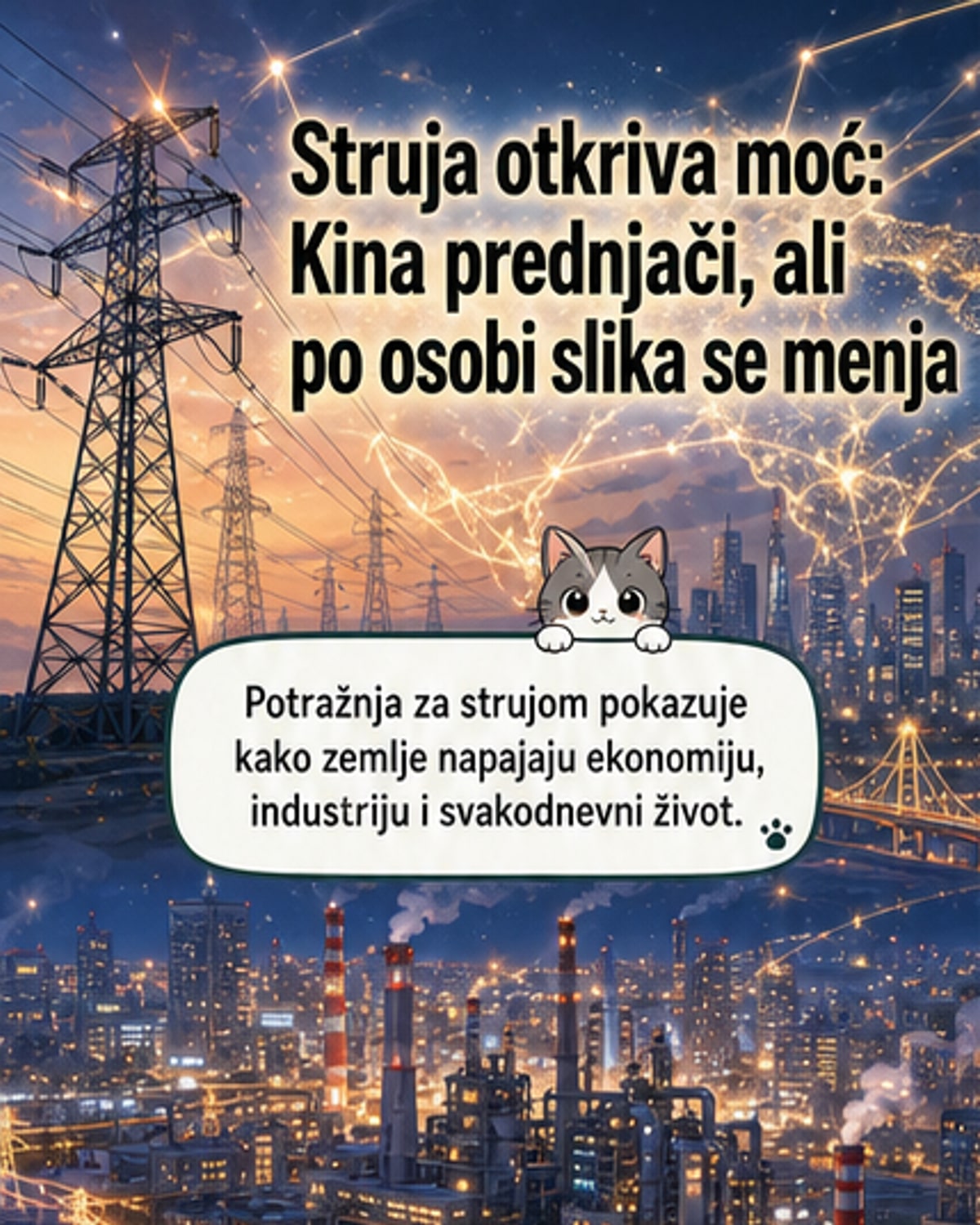 Кина троши једну трећину светске струје