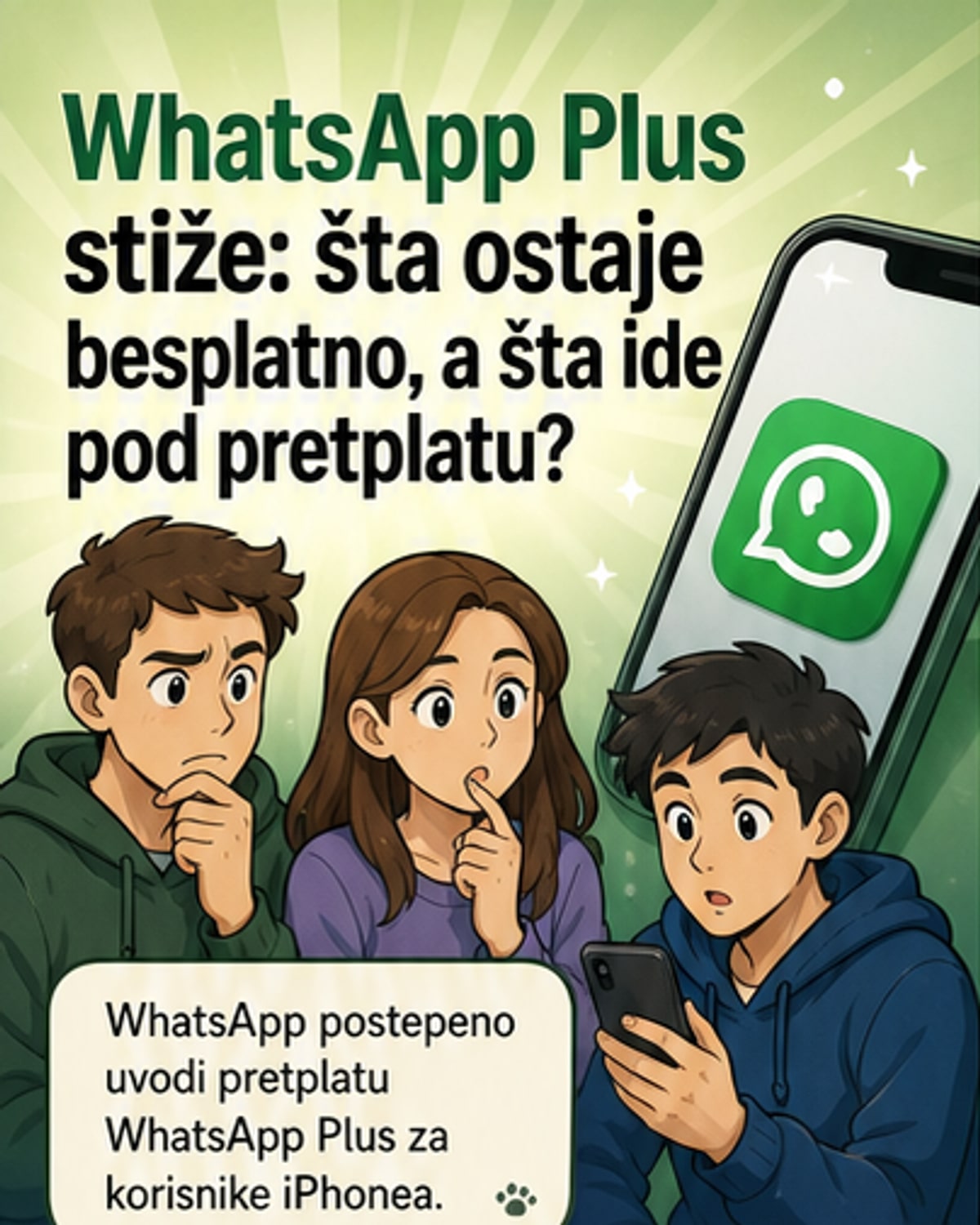WhatsApp uvodi Plus pretplatu