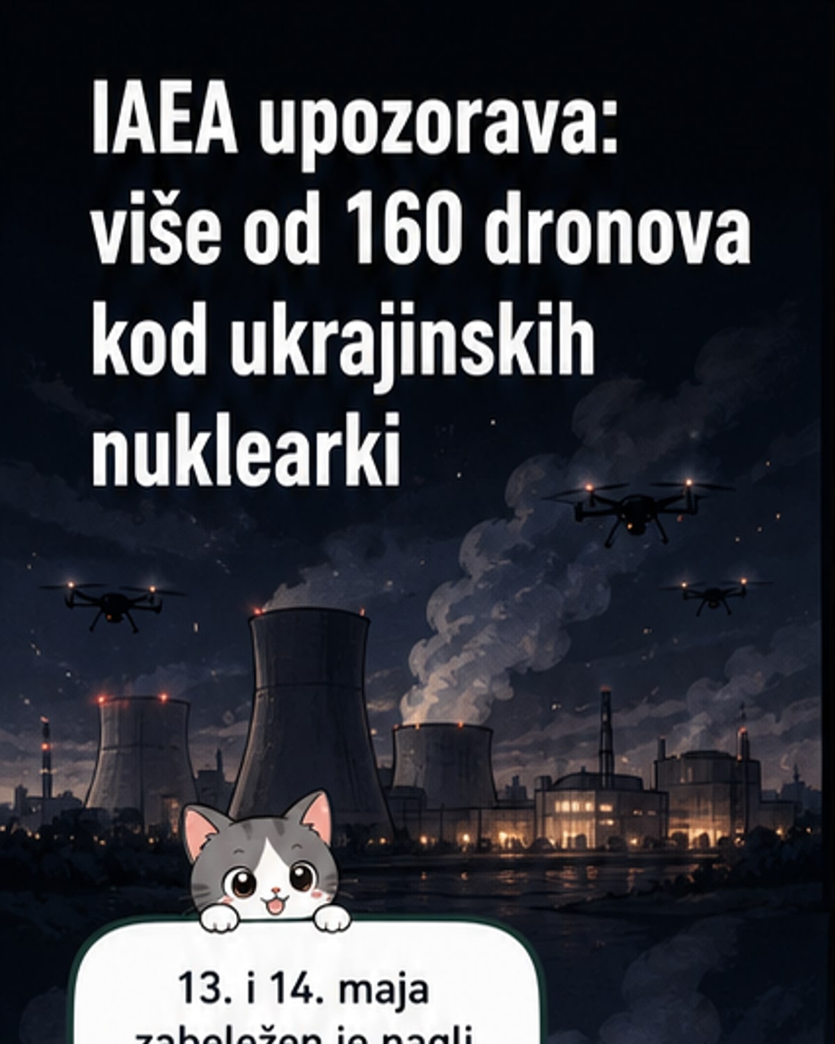 Превише дронова код нуклеарних електрана