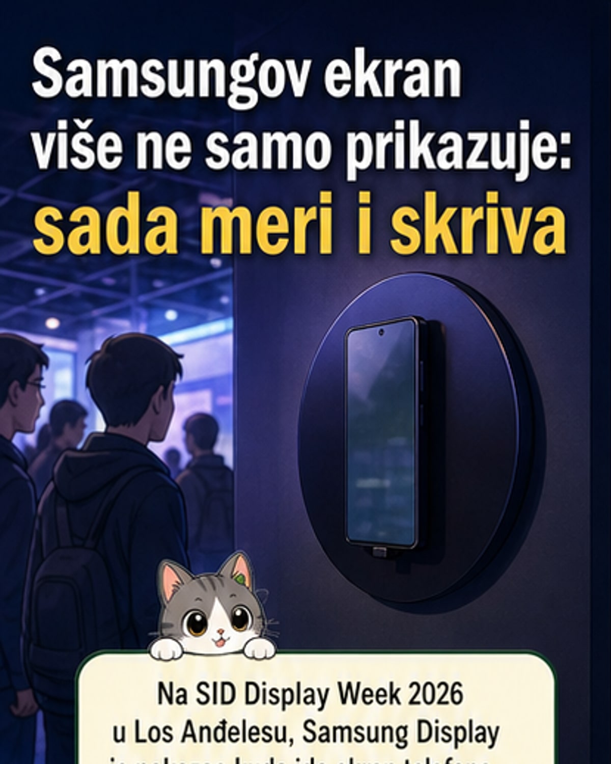Самсунг показао будућност екрана