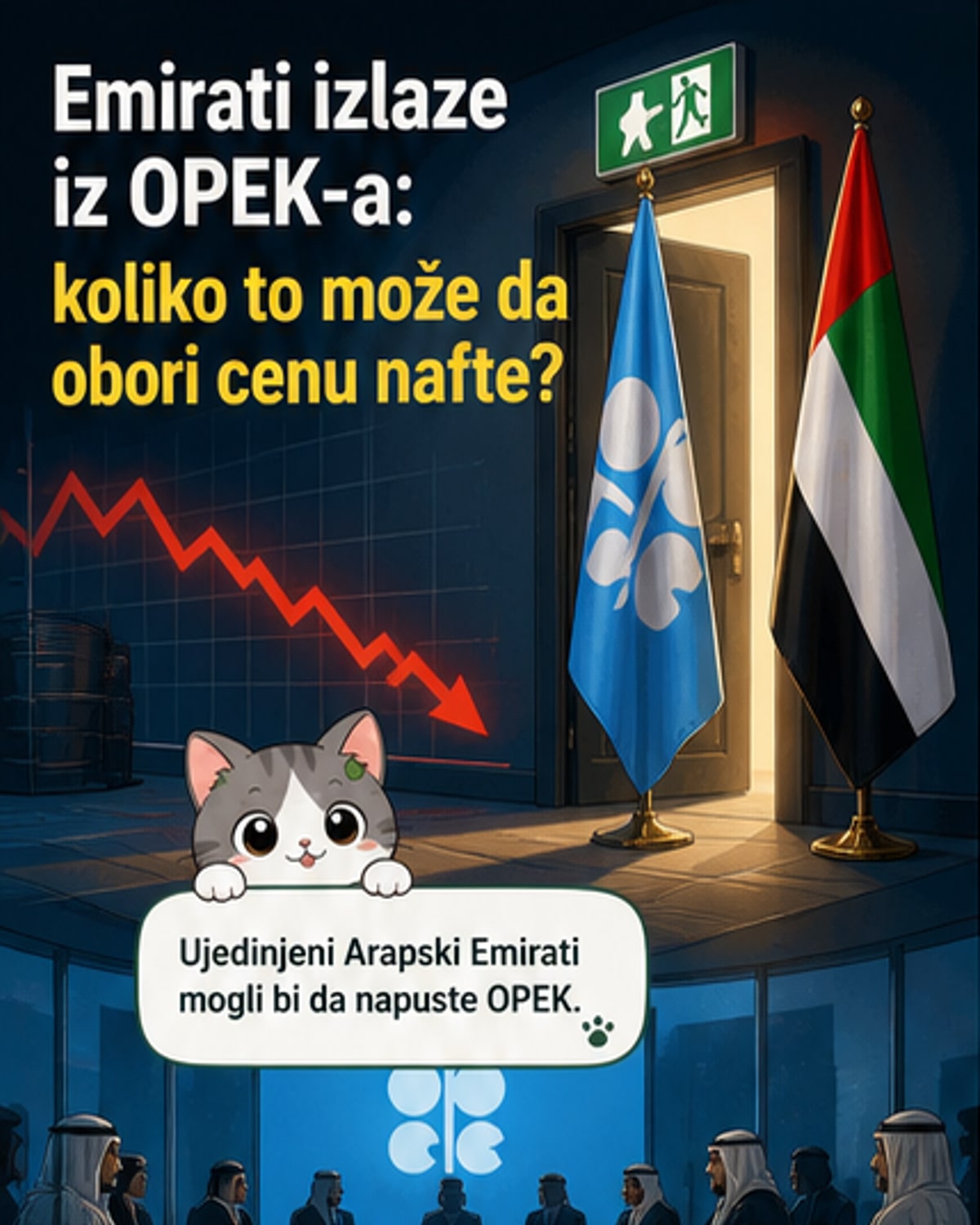 Izlazak UAE iz OPEK-a i budućnost cene nafte