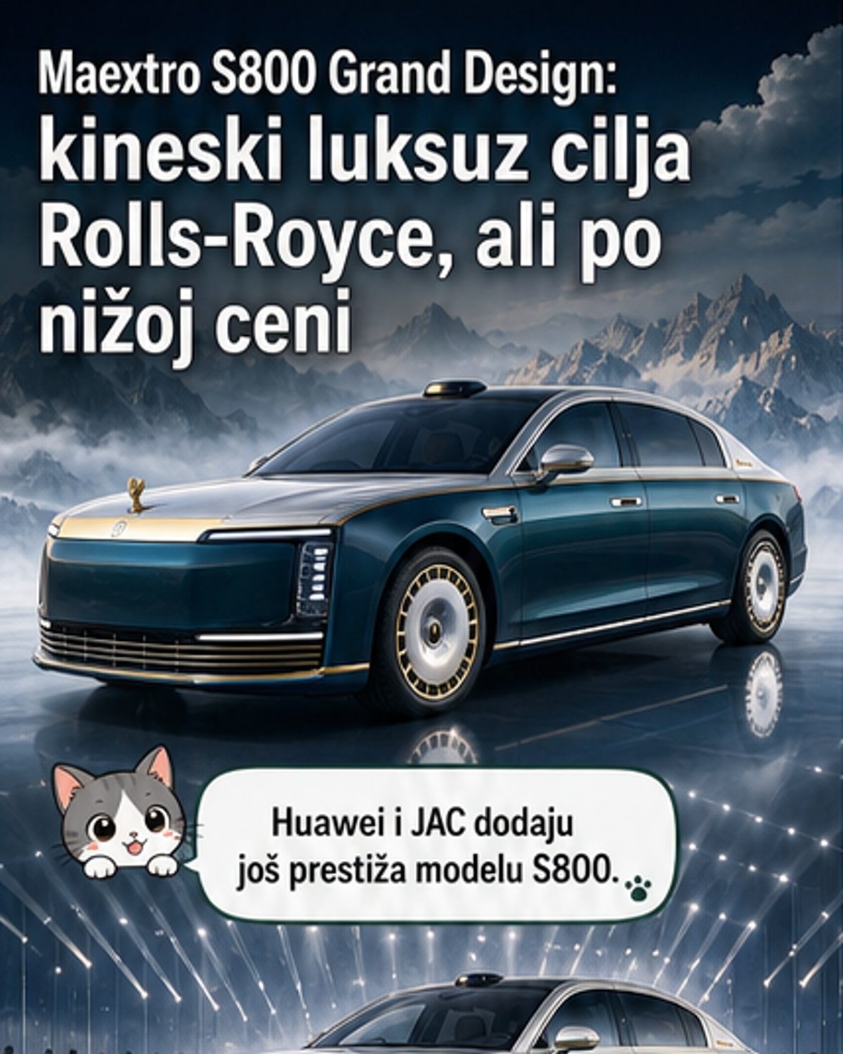 Kineska limuzina sa Huawei tehnologijom