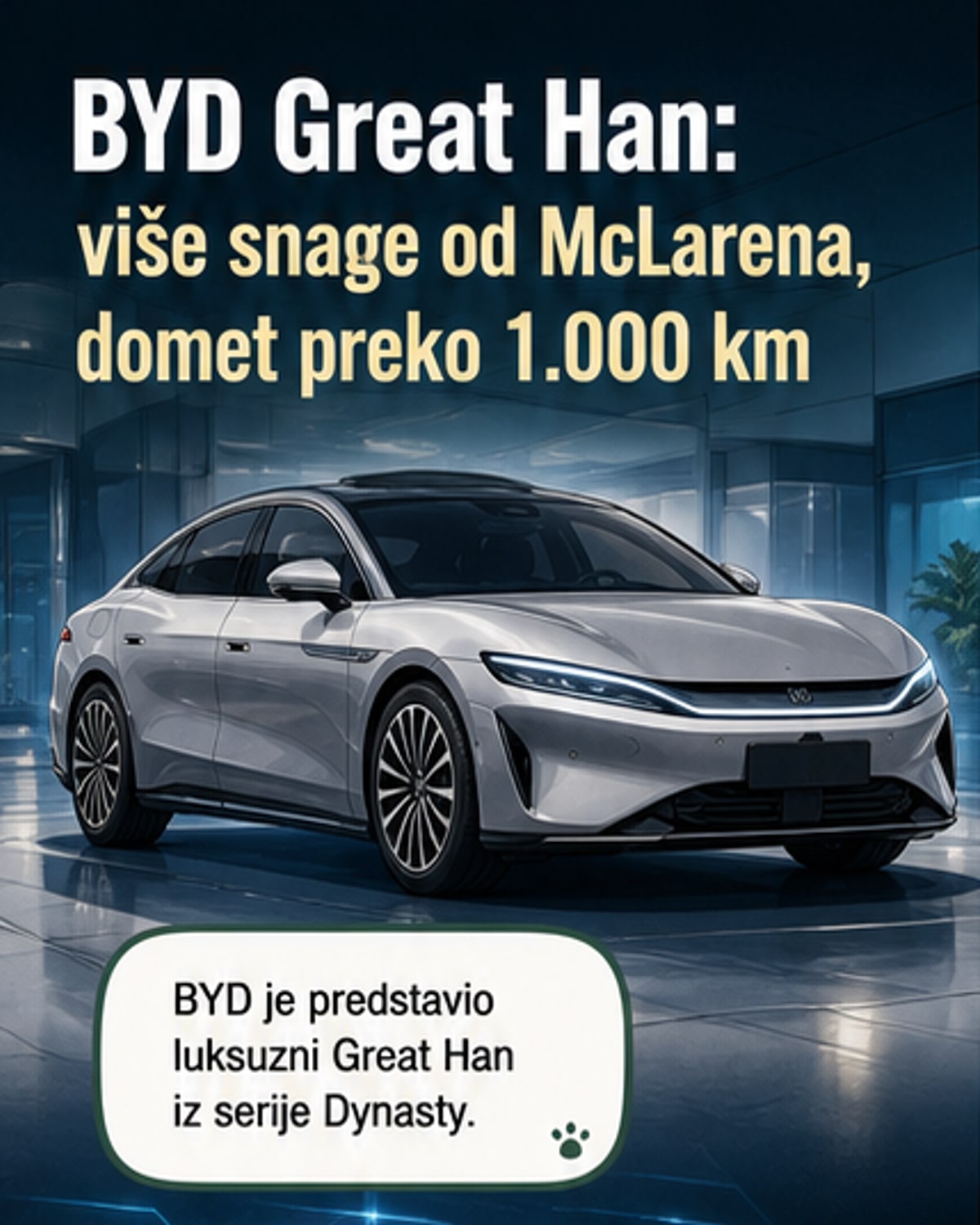 BYD lansira limuzinu sa 775 KS