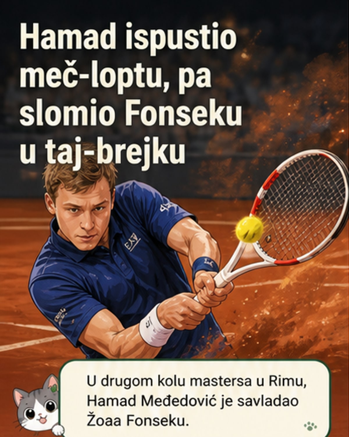 Међедовић преокрет у Риму