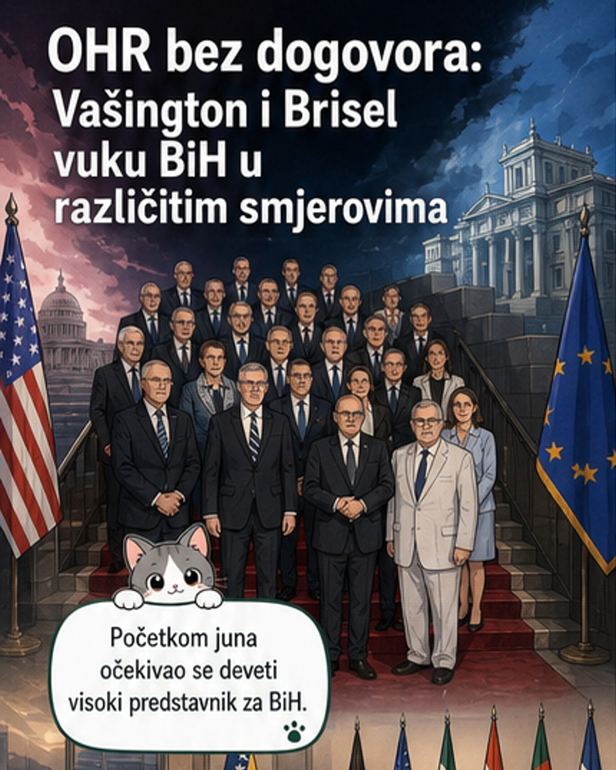 SAD i EU u sukobu oko BiH