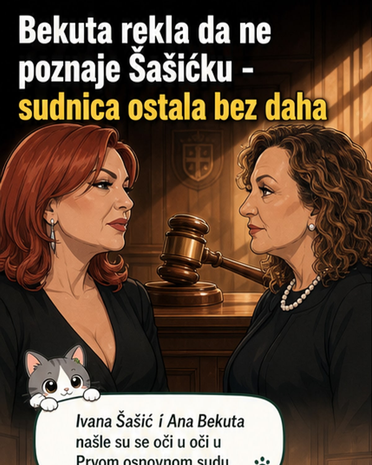 Судски окршај: Сашићка против Бекуте