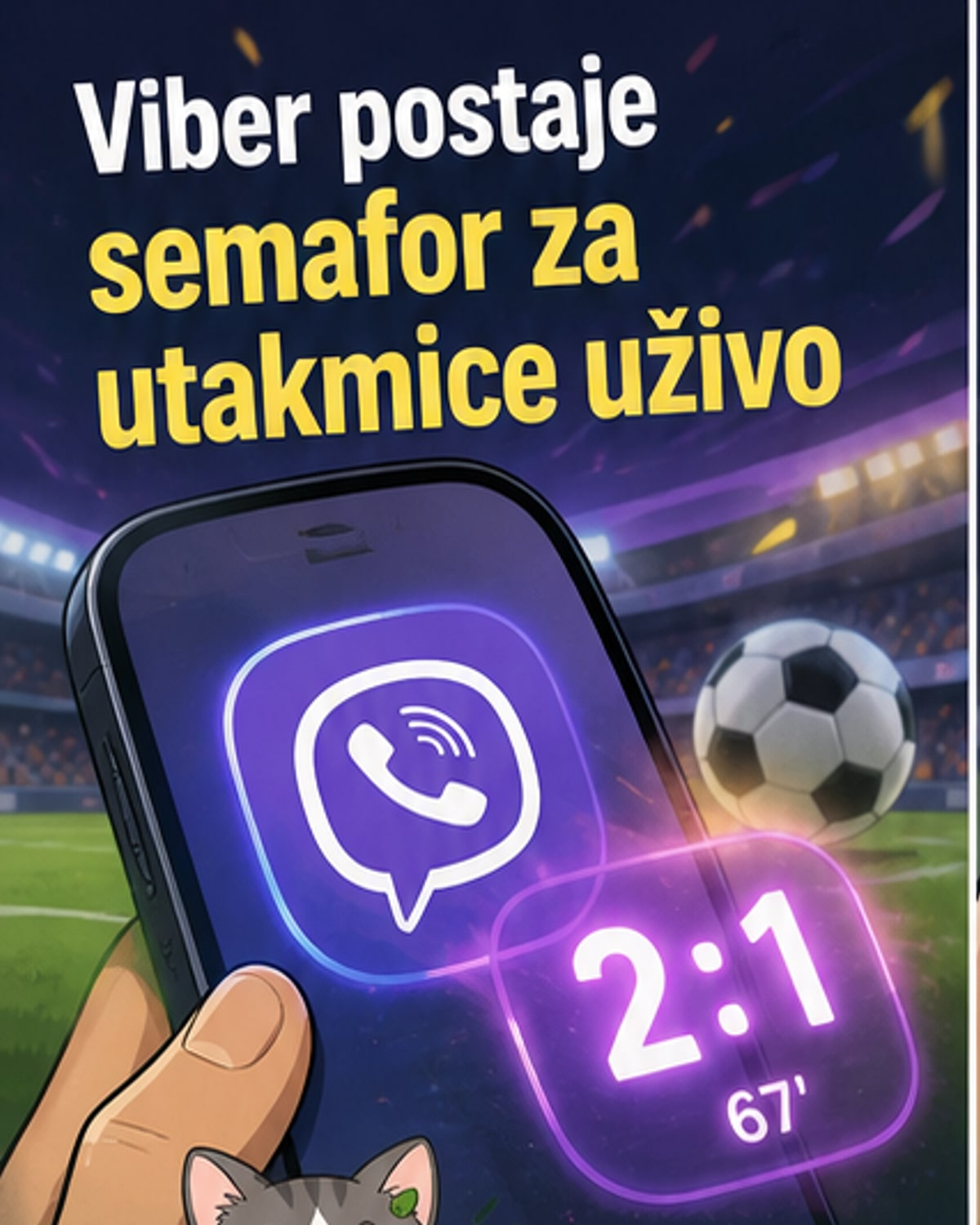 Viber pokrenuo sportski semafor u aplikaciji