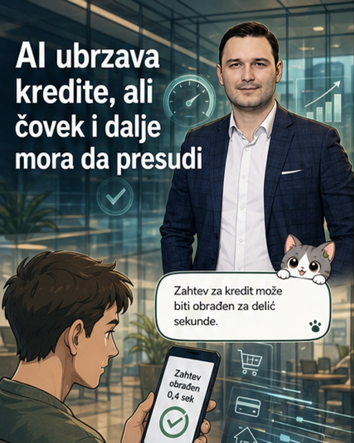 AI u banci: pomaže, ali ne odlučuje