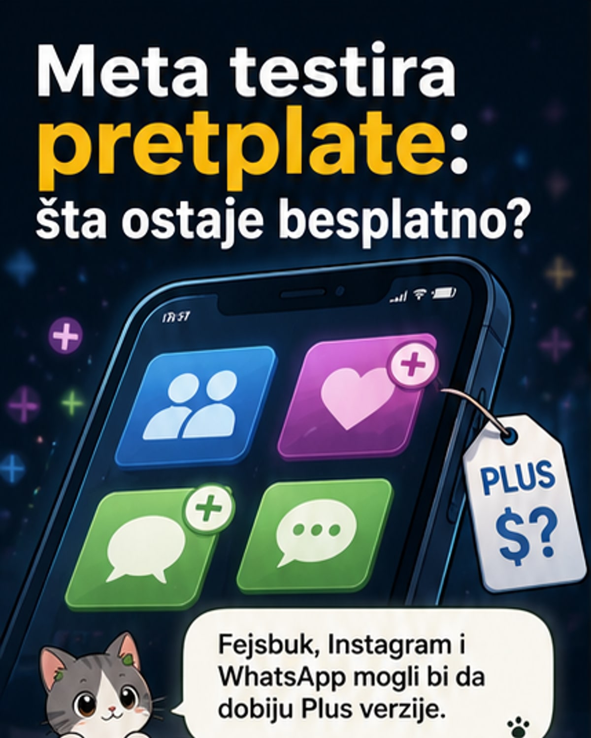 Meta testira plaćene verzije Fejsbuka i Instagrama