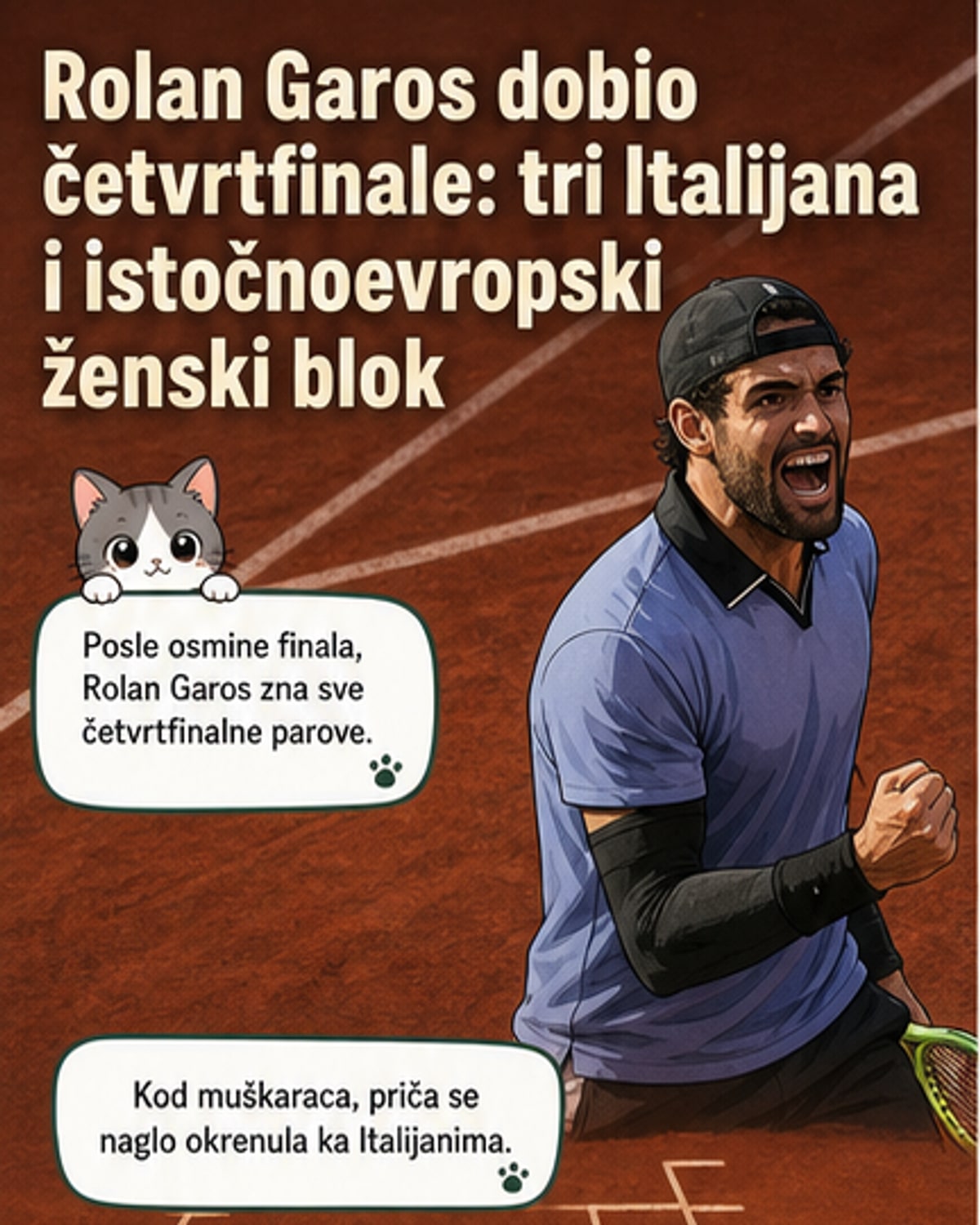 Sastavljeni parovi četvrtfinala