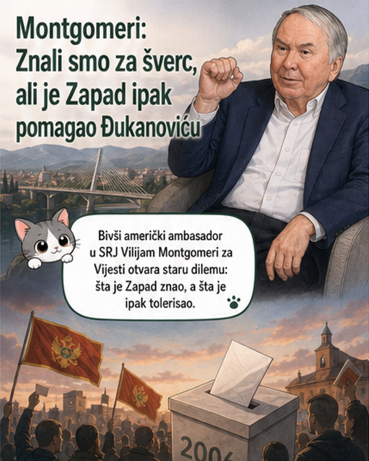 Bivši američki ambasador o Đukanoviću i švercu