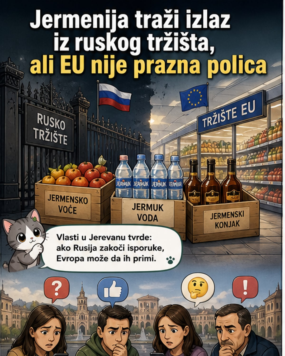 Јерменско воће тражи нови пут