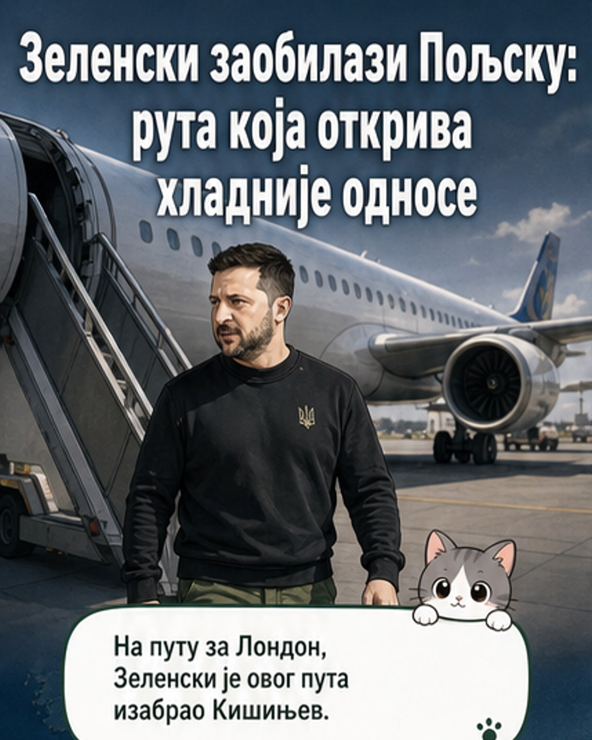 Зеленски заобишао Пољску — због чега?