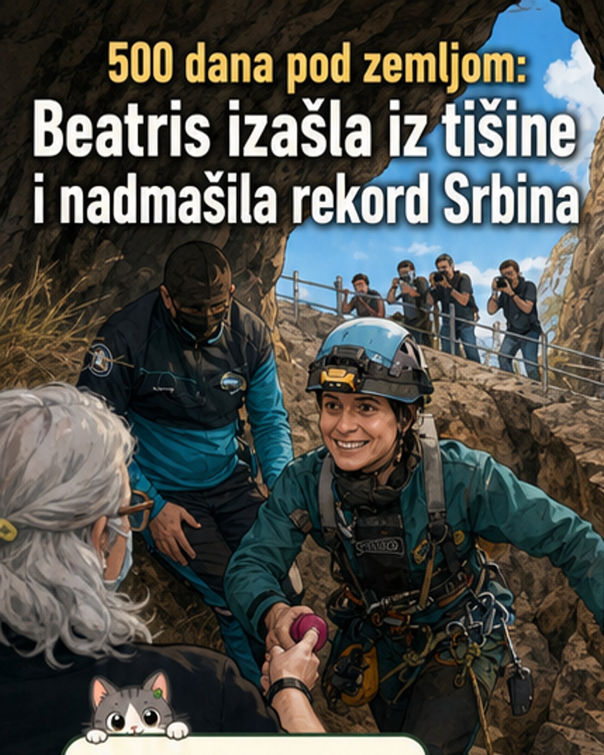 500 dana bez sunca: žena iznad rekorda