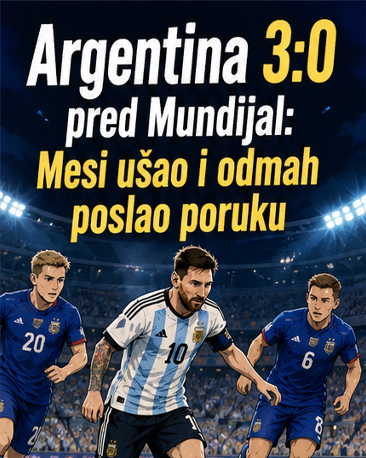 Аргентина победила Ајсланд 3:0