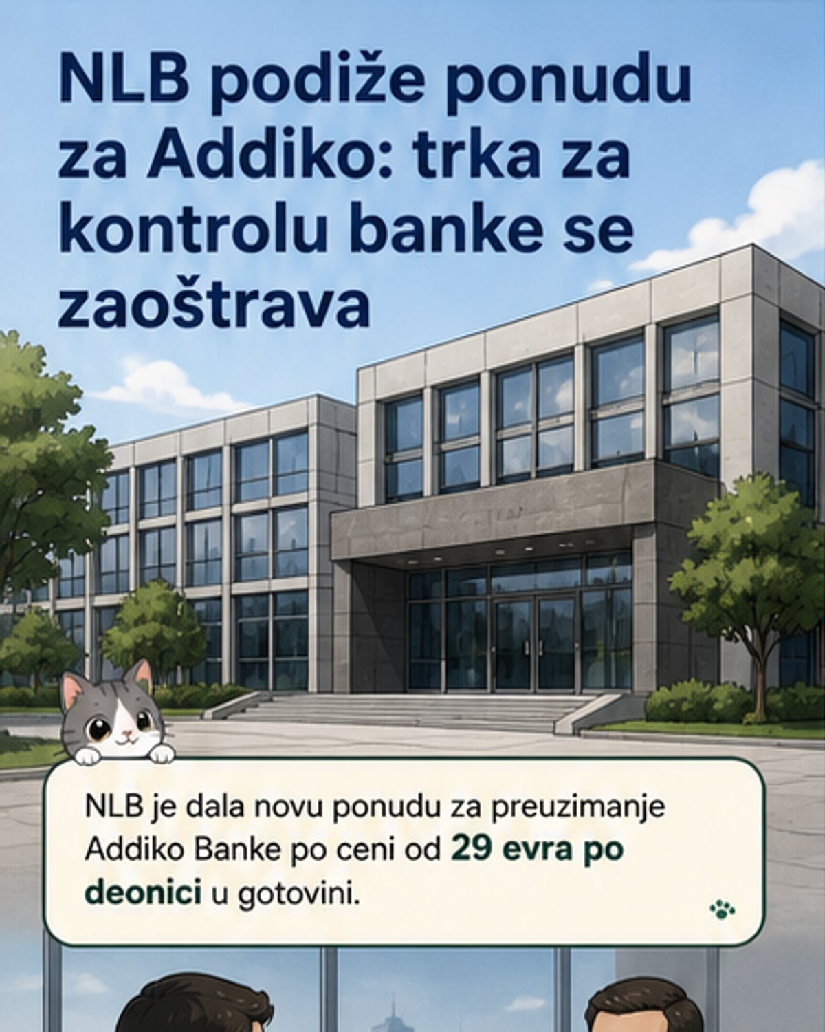 NLB povećava ponudu za Addiko