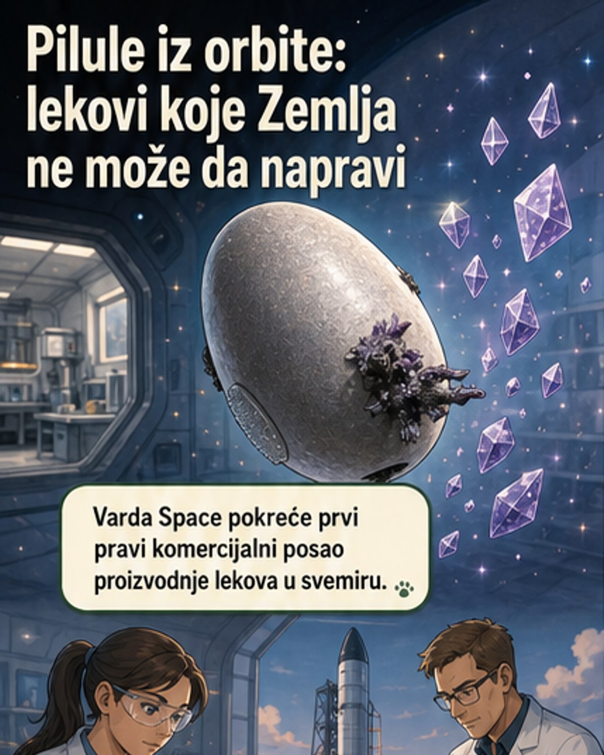 Lekovi iz svemira stižu