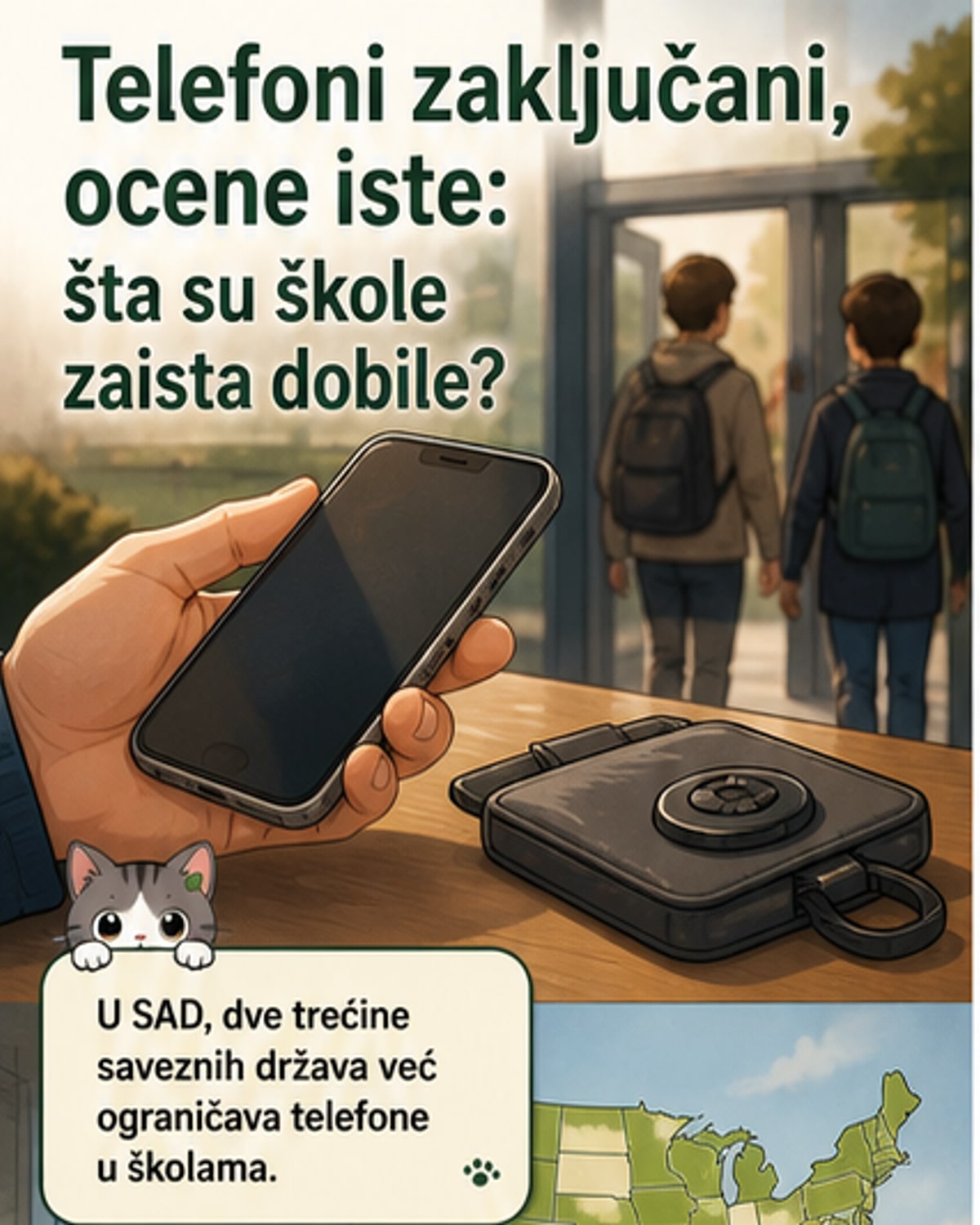 Шта забране телефона у школама заиста чине?