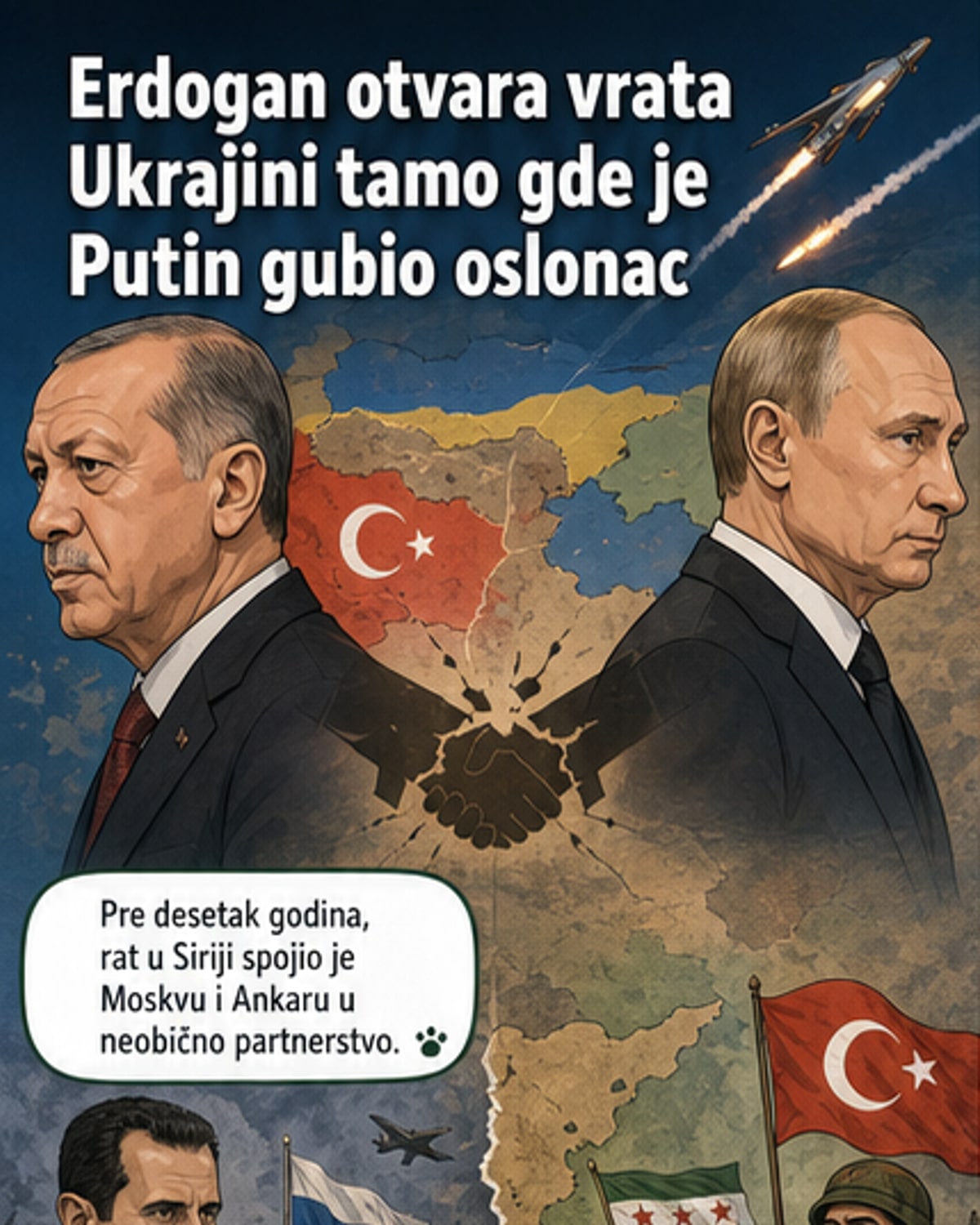 Турска окреће леђа Путину