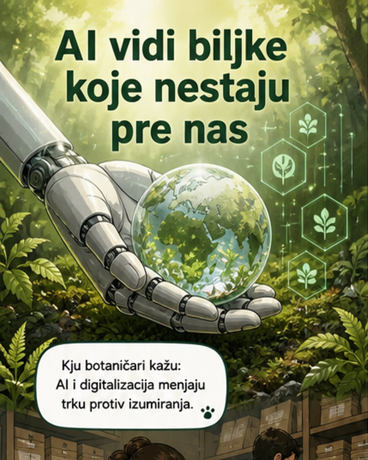 AI otkriva koje biljke prve nestaju