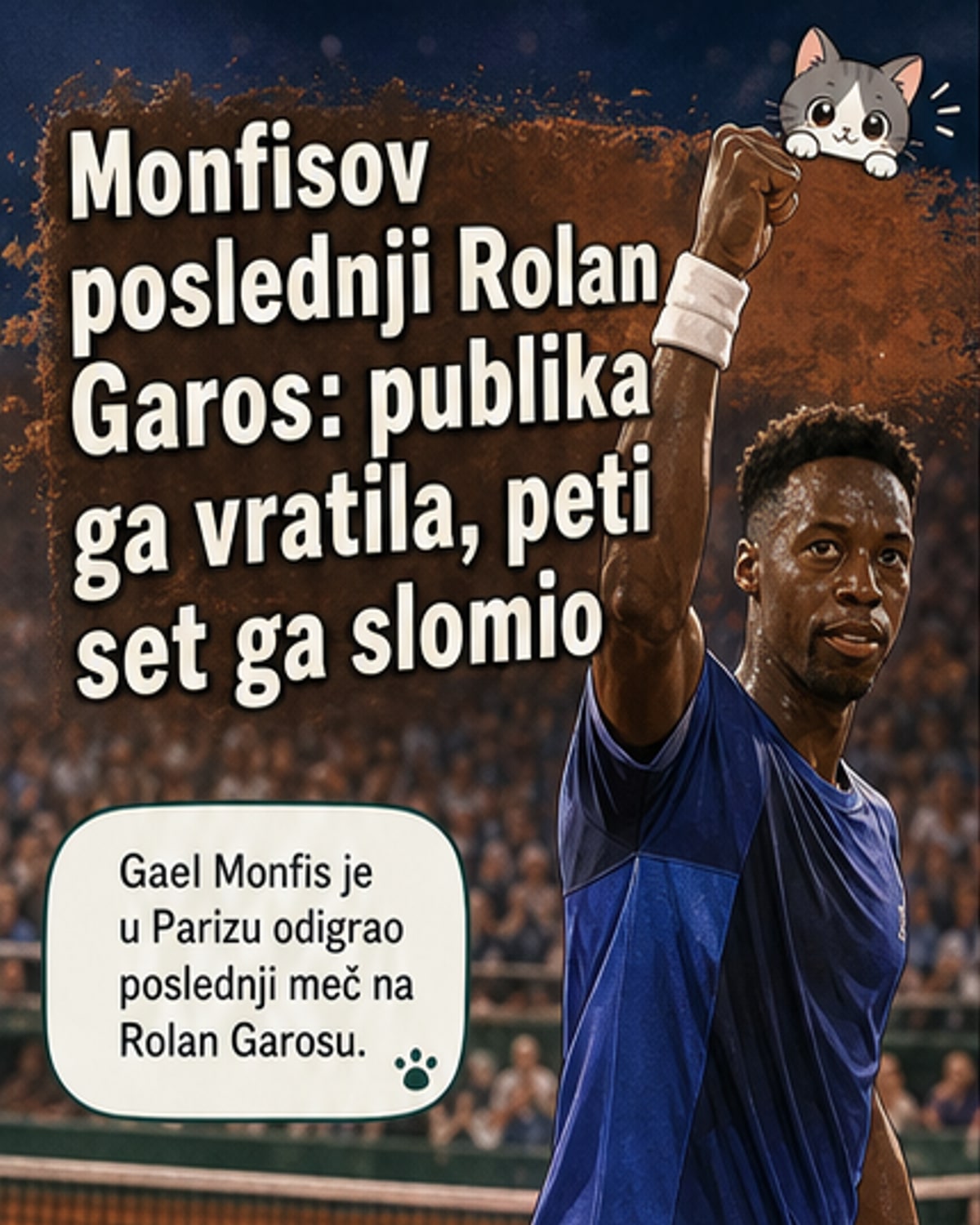 Monfis se opraštao na Pariskoj šljaci