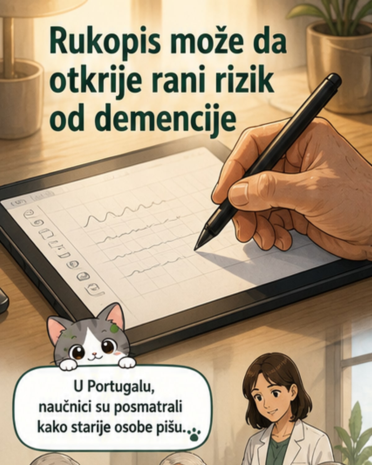 Rukopis otkriva rizik od demencije
