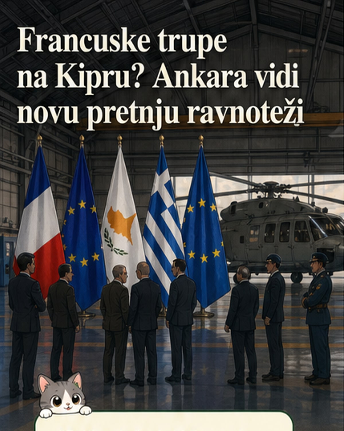 Француска шаље трупе на Кипар — Турска упозорава