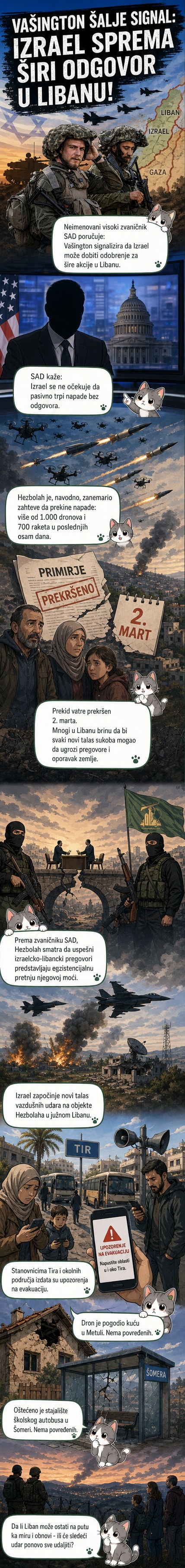 Илустрација израелске војске у акцији на граници са Либаном, са дроновима у ваздуху и упозорењима на евакуацију.