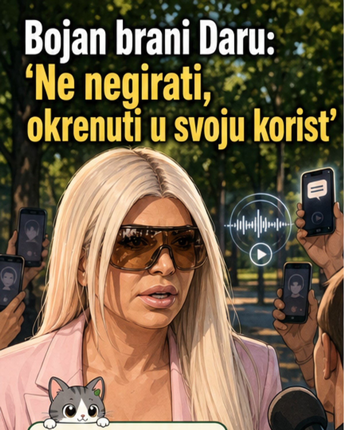 Бојан о Дарином скандалу: „Прихвати и иди даље“