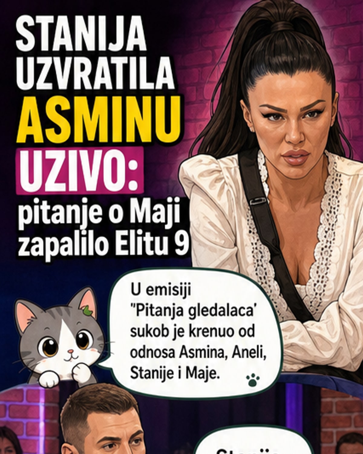 Stanija prokleti Asmina zbog veze sa Majom