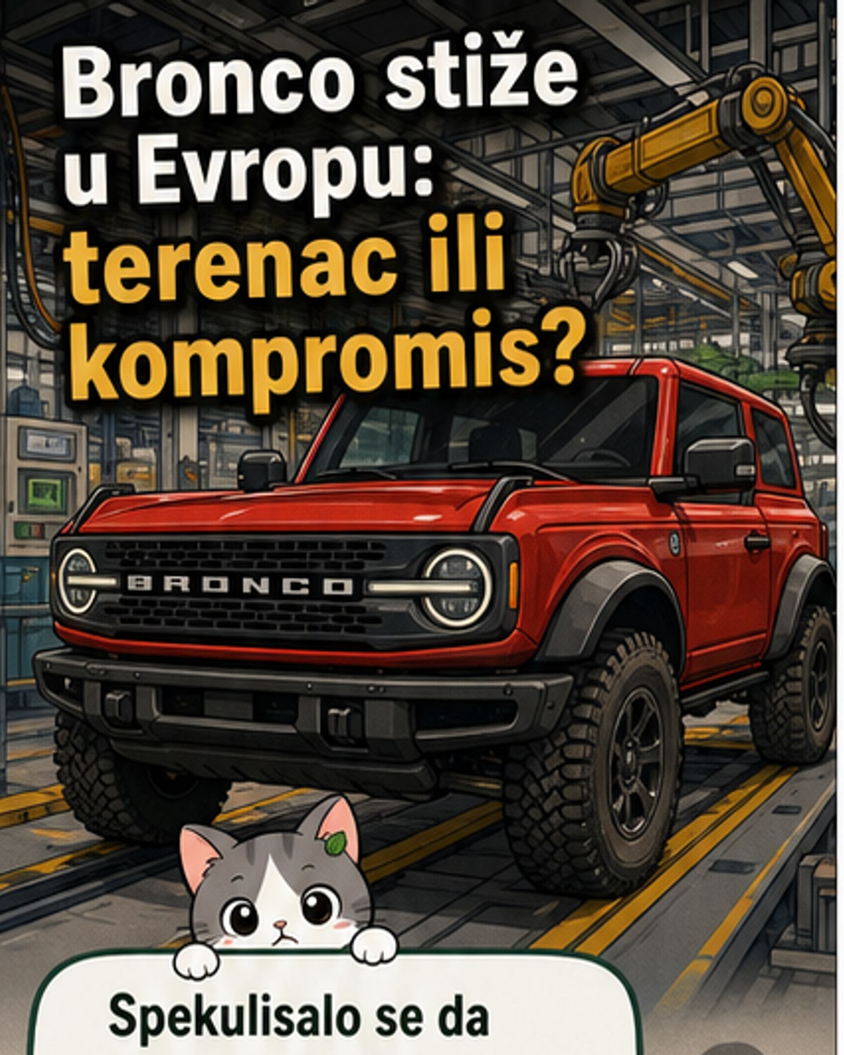 Ford Bronco stiže u Evropu 2028.