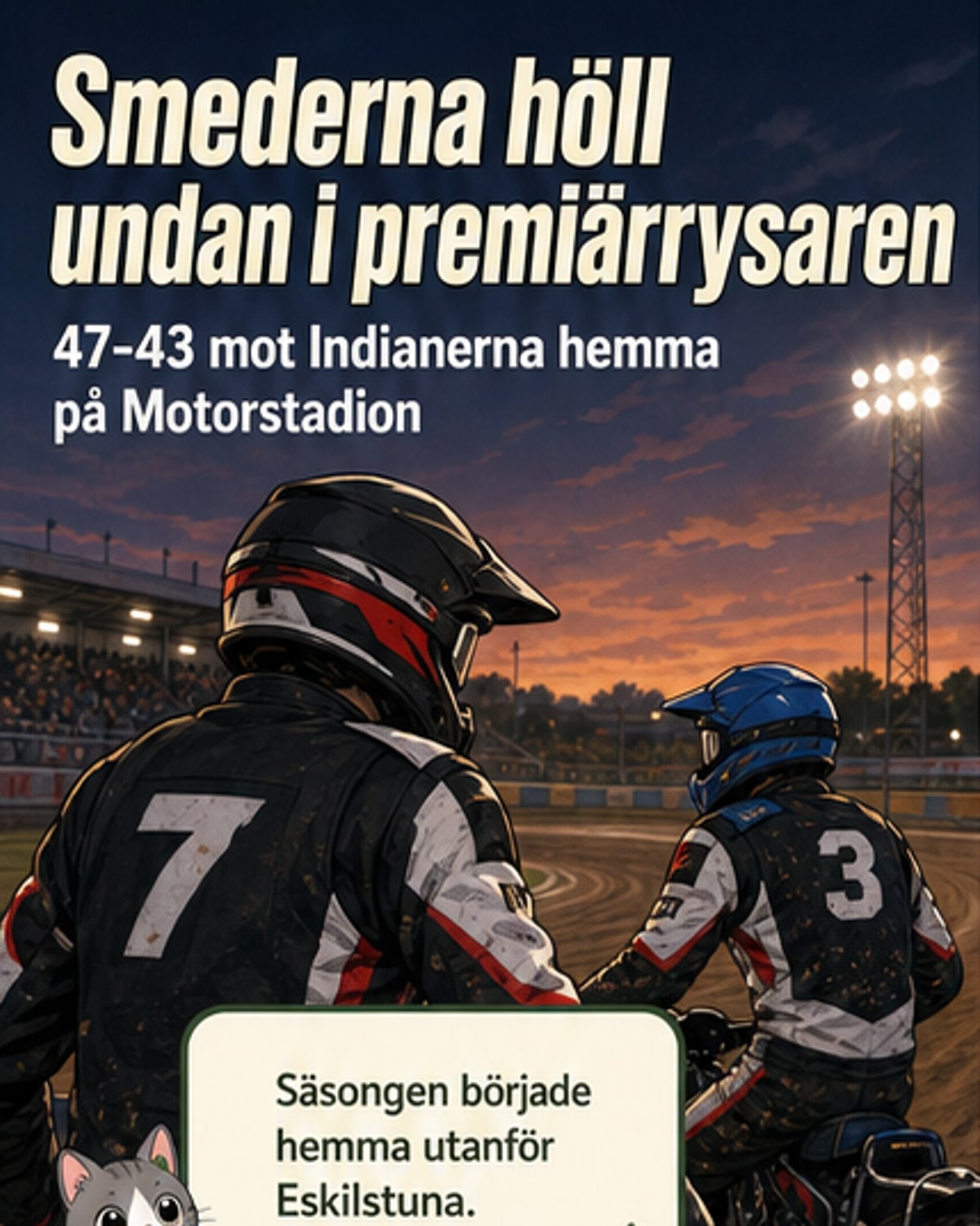 Smederna vann säsongspremiären