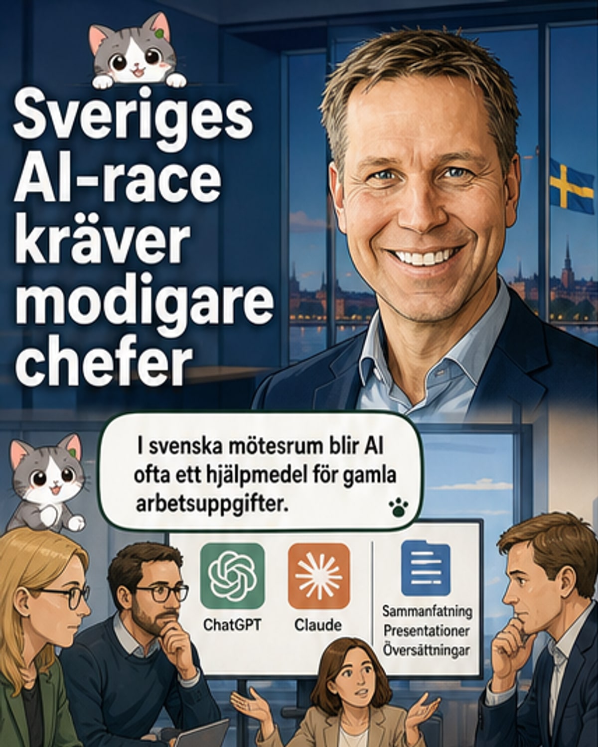 Så Sverige kan vinna i AI-racet