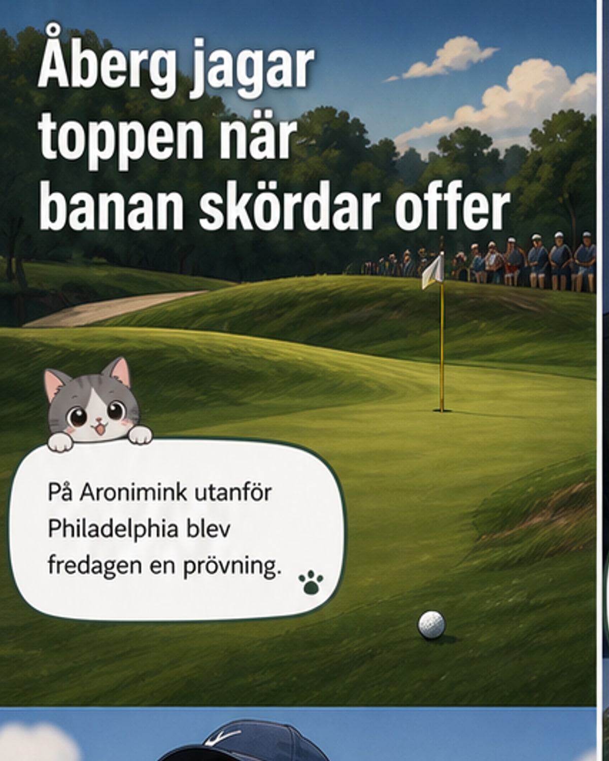 Åberg bland toppspelarna i PGA