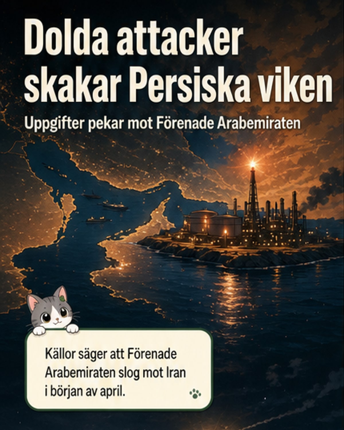Förenta Arabemiraten attackerade Iran