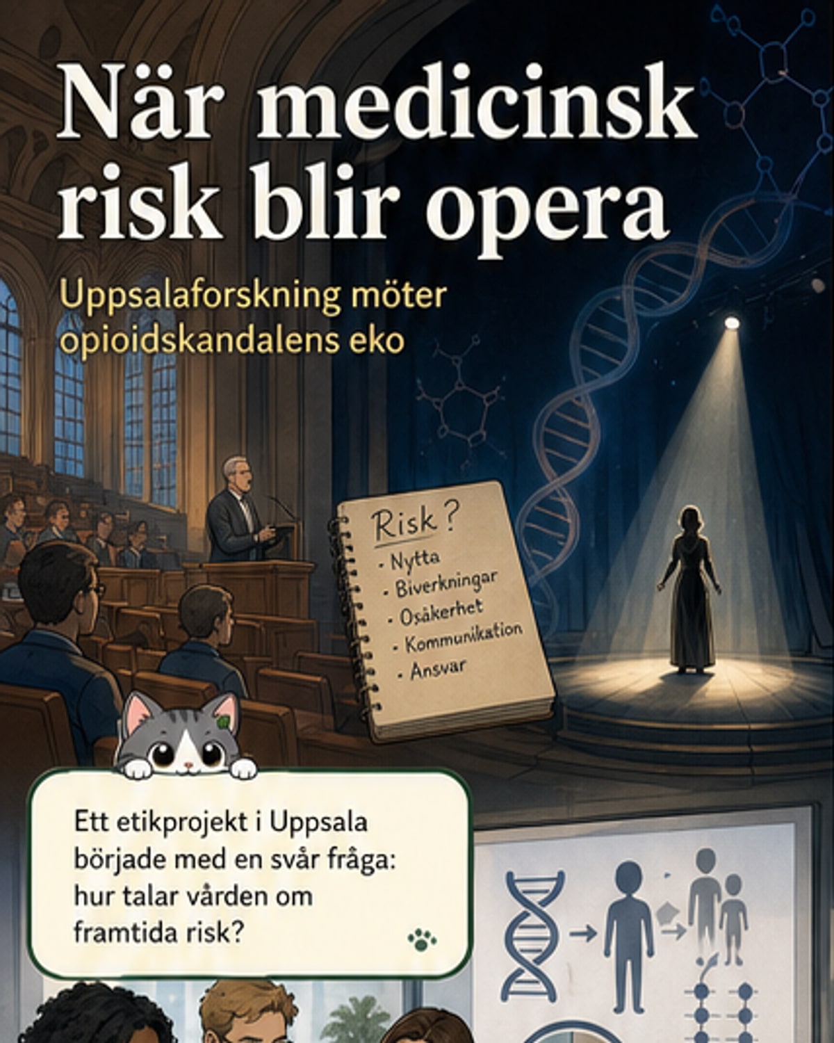 Forskning om medicinsk etik blir opera