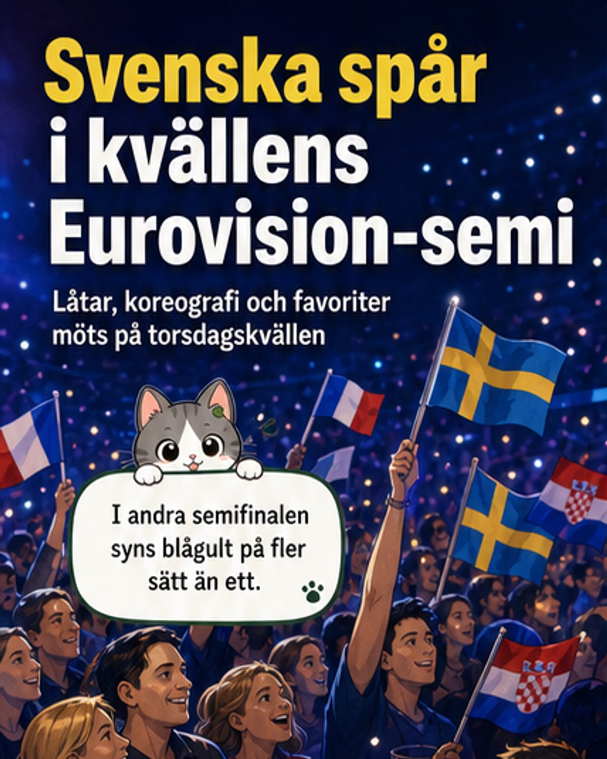 Sverige sticker ut i Eurovision-semifinalen