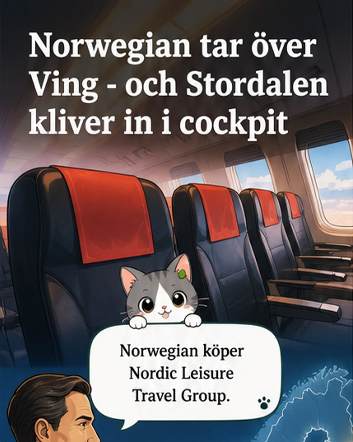 Norwegian tar över Ving och Spies