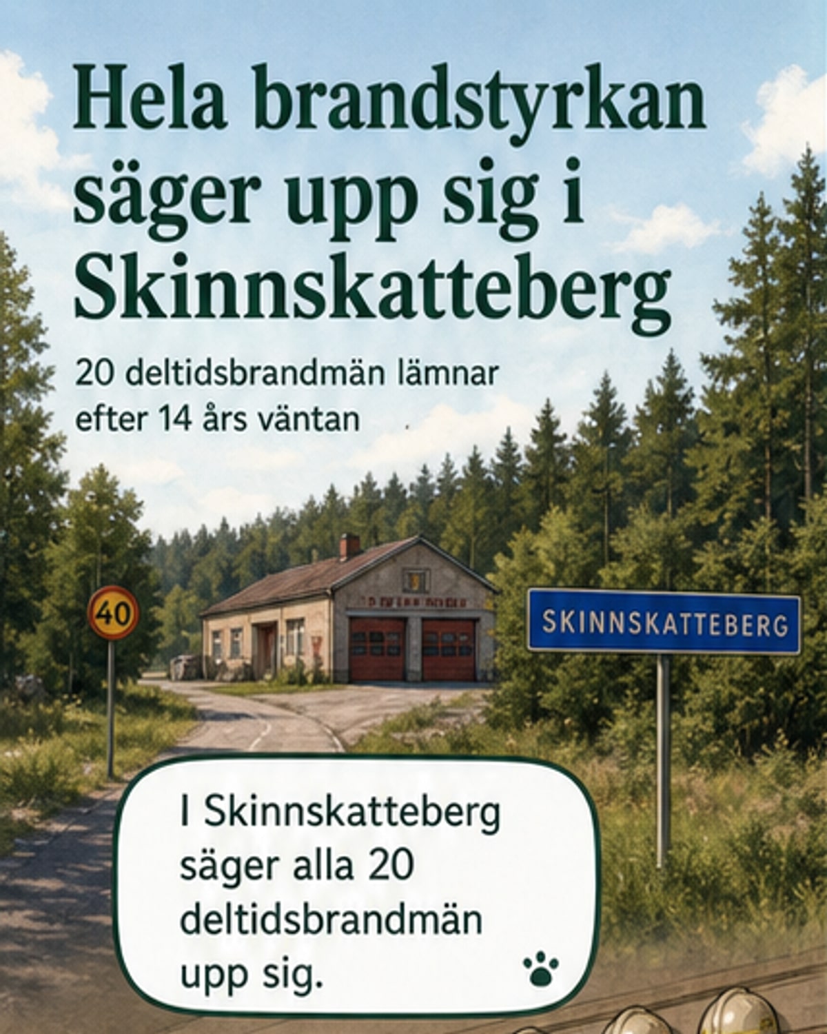 Hela brandkåren säger upp sig