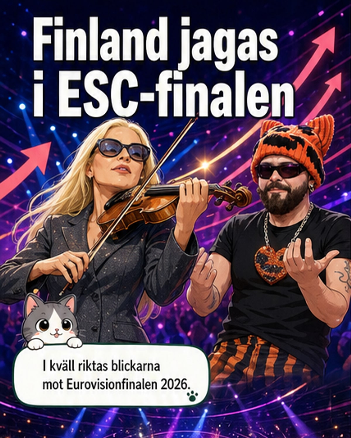 ESC 2026: Slagsmål om segern