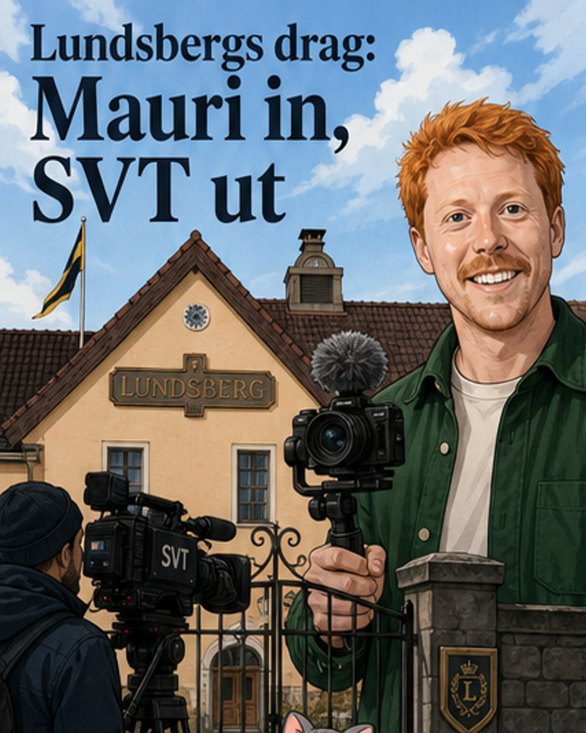 Lundsberg bjöd in Mauri – efter SVT-kritik