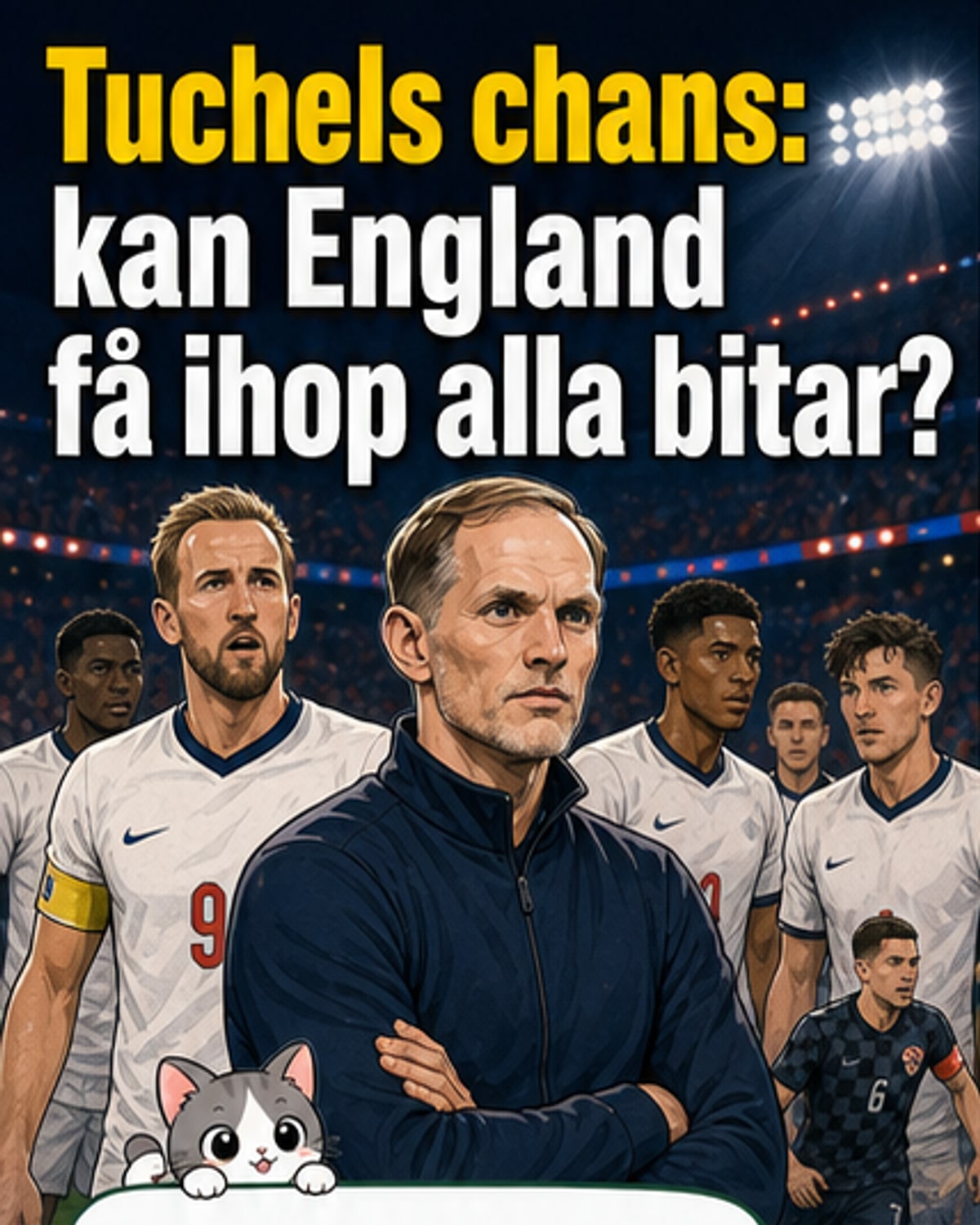 England vände med hjärta och kraft